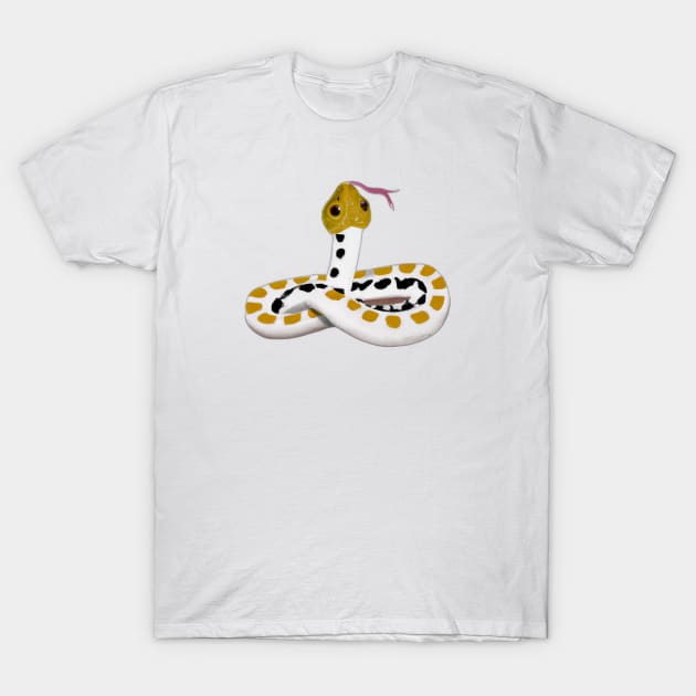 Cute Rattlesnake Drawing T-Shirt by Play Zoo